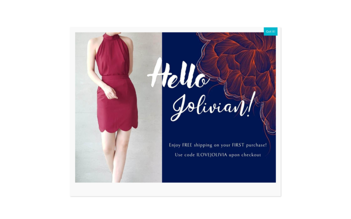 Jolivia & Co Online Clothing Store